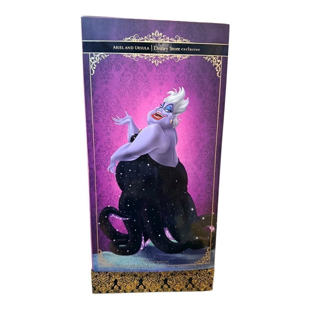 Disney 2015 Limited Edition Fairytale Designer Ariel Ursula Dolls Little Mermaid - Picture 7 of 8